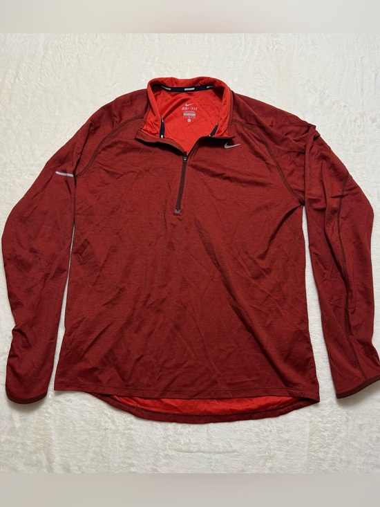 Nike Other - Nike Men’s Maroon Quarter-Zip Lightweight Training Top